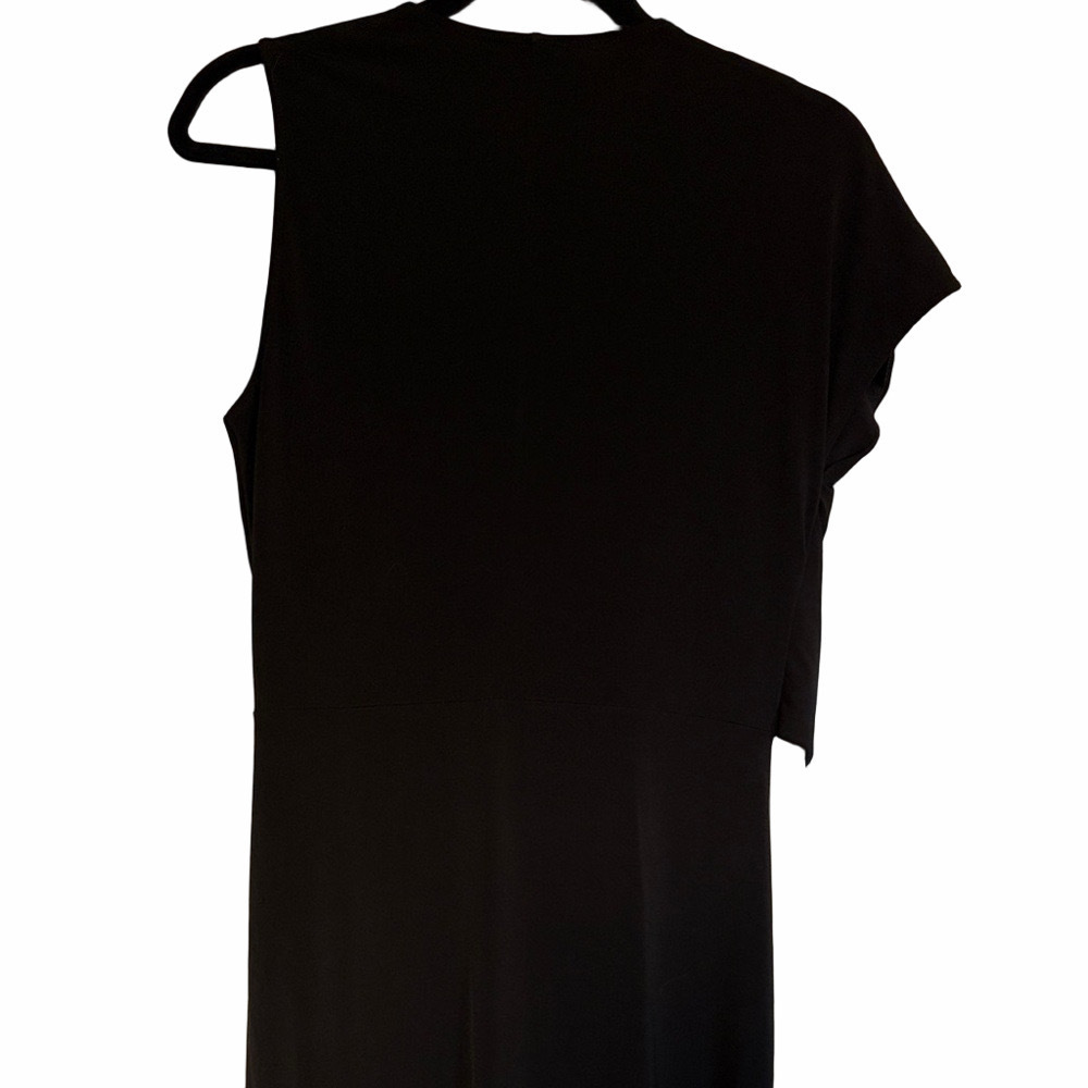 Zara W&B Collection Asymmetrical Draped Dress | EUC | Sz S - Picture 7 of 7